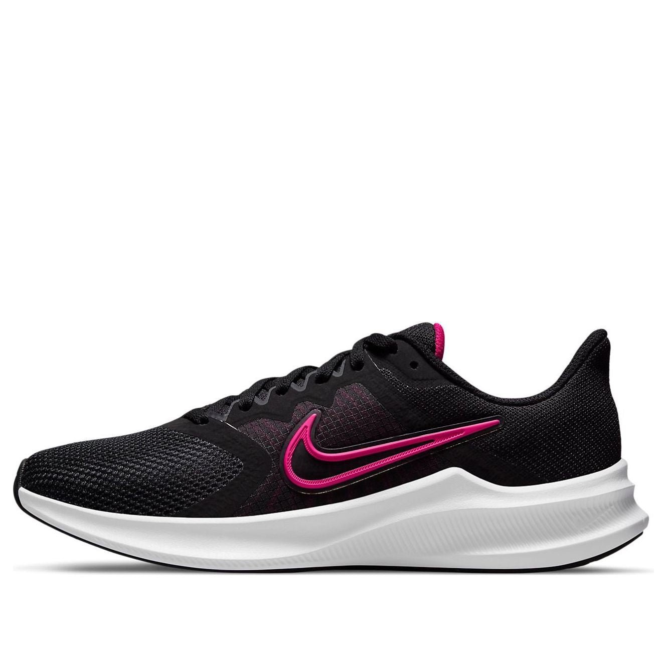 (WMNS) Nike Downshifter 11 'Black Pink White' CW3413-004