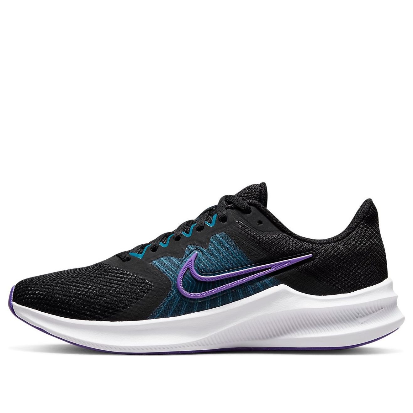 (WMNS) Nike Downshifter 11 'Black Dark Iris' CW3413-009