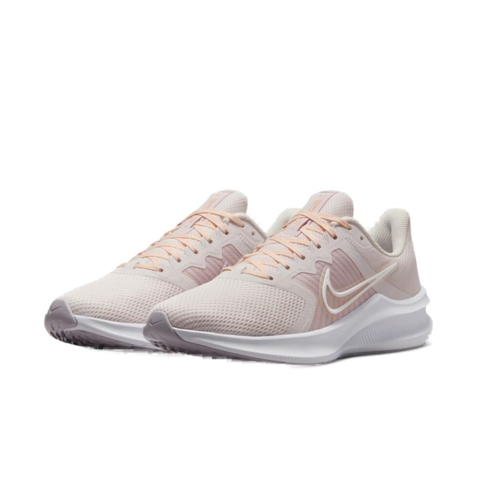 (WMNS) Nike Downshifter 11 Low-Top Orange/White CW3413-600 - Image 3