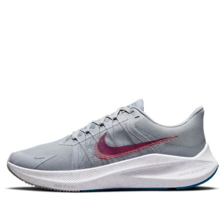 Nike Air Zoom Winflo 8 'Wolf Grey Bright Crimson' CW3419-004