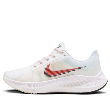 (WMNS) Nike Air Zoom Winflo 8 'White Flash Crimson' CW3421-101
