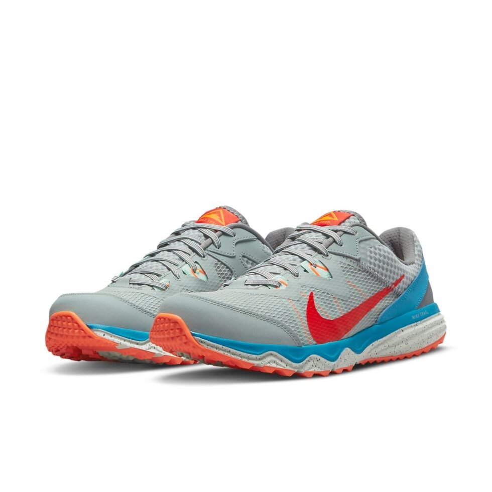 Nike Juniper Trail Wear-resistant Trail Gray Red CW3808-003 - Image 3