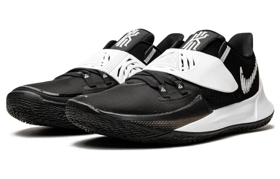 Nike Kyrie Low 3 TB 'Black White' CW4147-001 - Image 2
