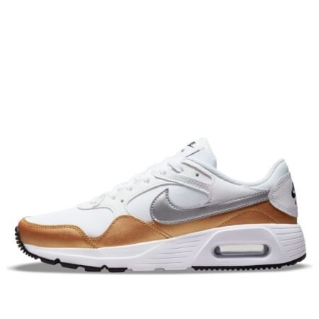 (WMNS) Nike Air Max SC 'White Metallic Gold' CW4554-107