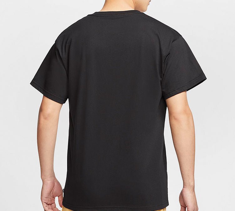 Nike SB Skateboard Funny Pattern Skateboard Short Sleeve Black CW5407-010 - Image 5