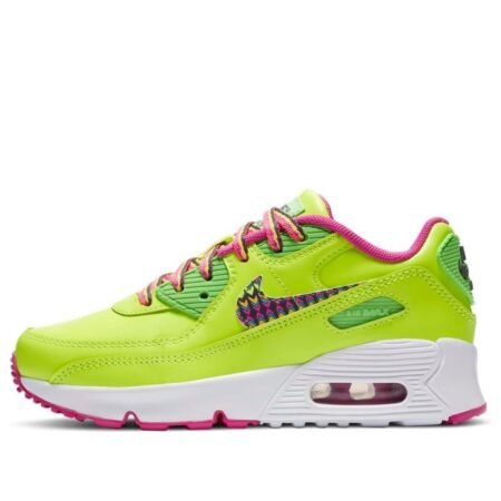 (PS) Nike Air Max 90 Leather 'Volt Fire Pink' CW5797-700