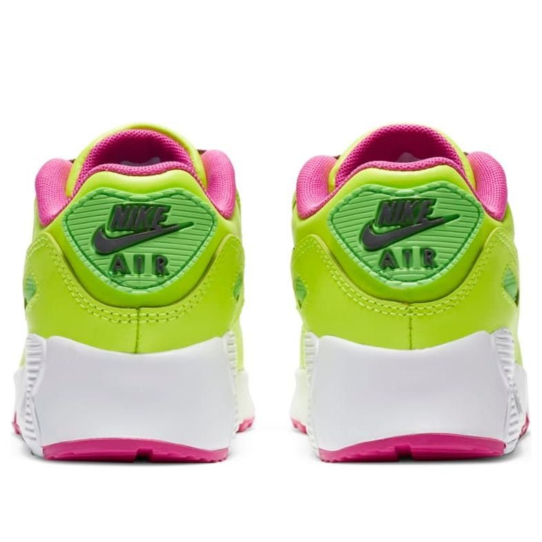 (PS) Nike Air Max 90 Leather 'Volt Fire Pink' CW5797-700 - Image 5