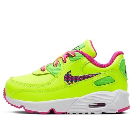 (TD) Nike Air Max 90 'Volt Fire Pink Green Strike' CW5798-700