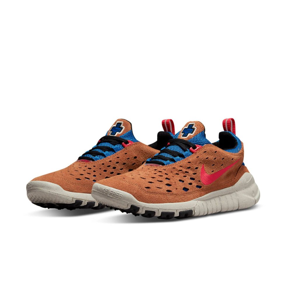 Nike Free Run Trail 'Dark Russet Blue Nebula' CW5814-201 - Image 3