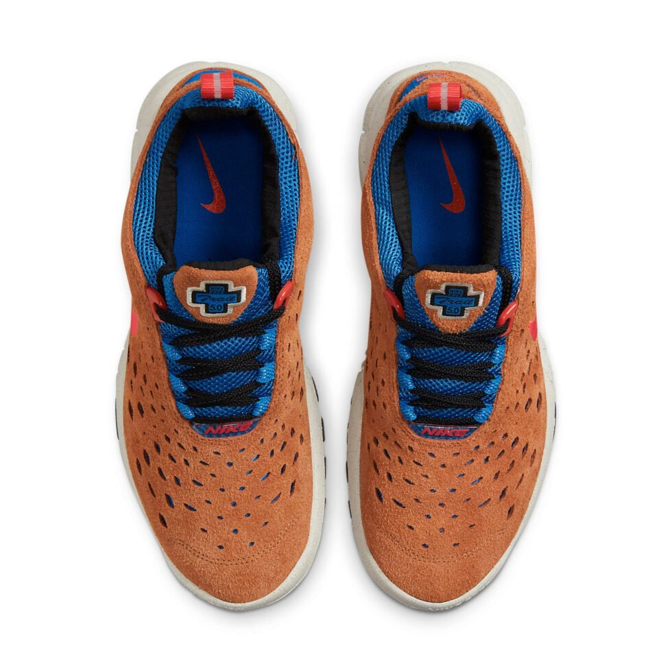 Nike Free Run Trail 'Dark Russet Blue Nebula' CW5814-201 - Image 4