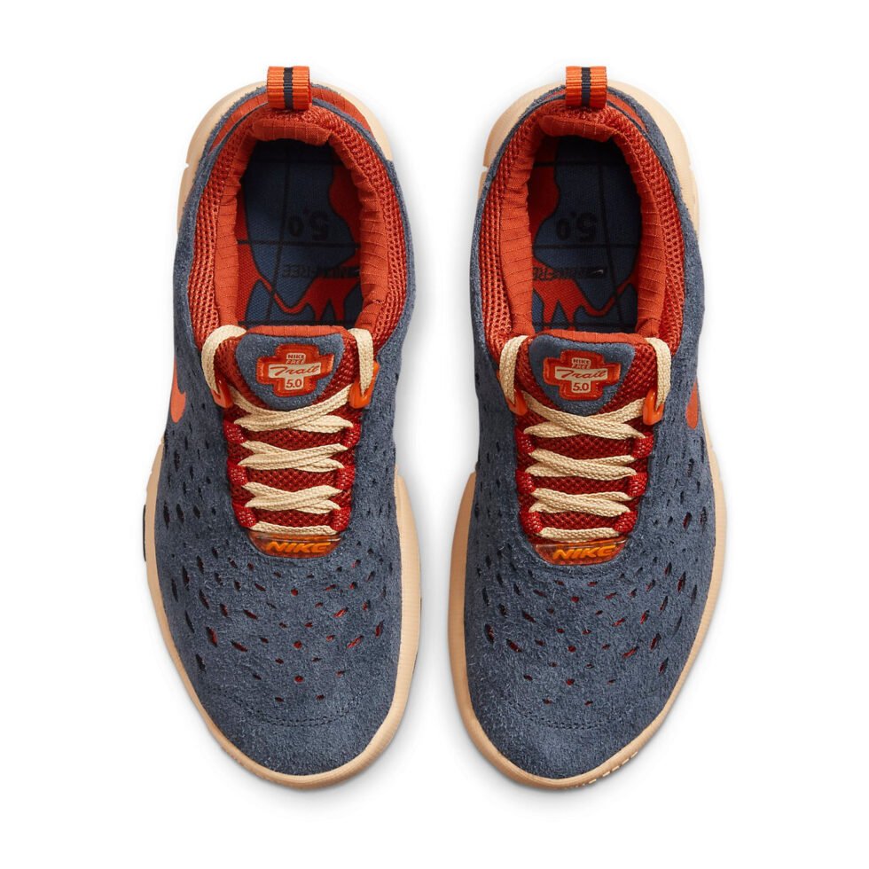 Nike Free Run Trail 'Thunder Blue' CW5814-400 - Image 4