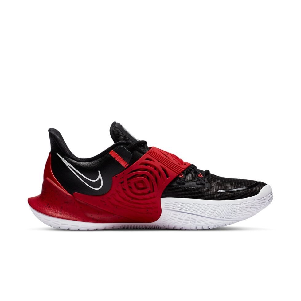 Nike Kyrie Low 3 Team 'Black University Red' CW6228-001 - Image 2