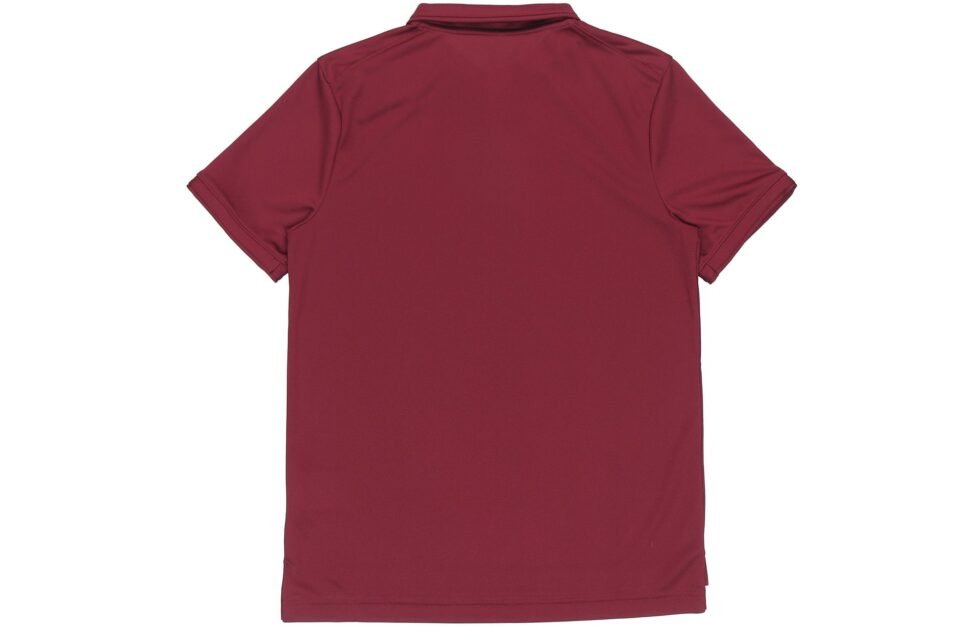 Nike Running Training Sports Quick Dry Breathable Short Sleeve Polo Shirt Red Wine red CW6851-638 - Image 2