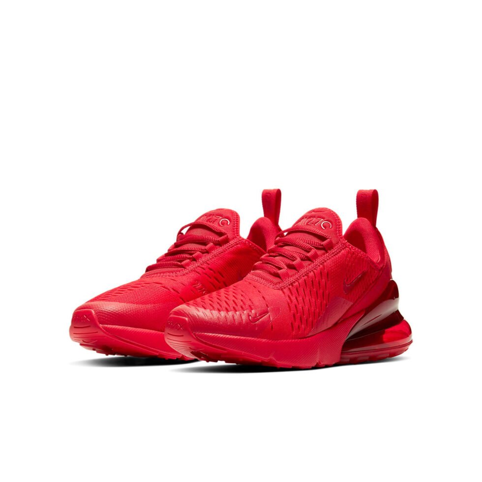 (GS) Nike Air Max 270 'University Red' CW6987-600 - Image 3