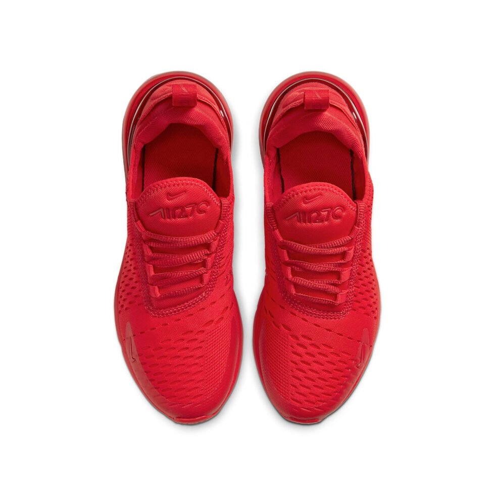 (GS) Nike Air Max 270 'University Red' CW6987-600 - Image 4