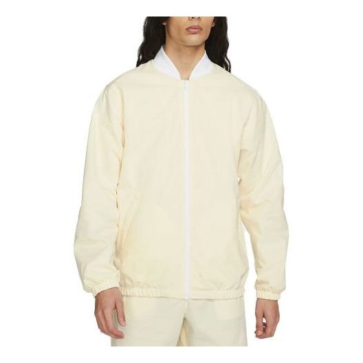 Nike SB Skateboard Mesh Lightweight Casual Sports Skateboard Jacket White CW7146-113