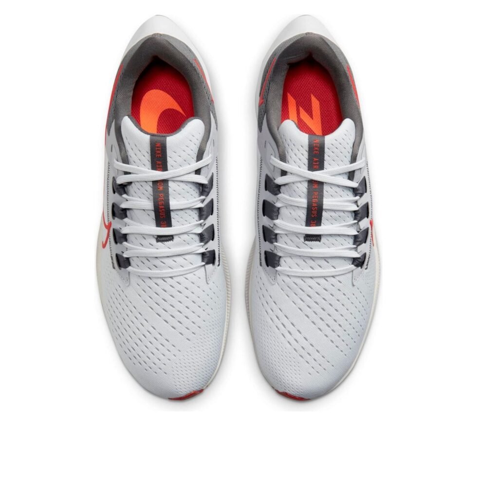 Nike Air Zoom Pegasus 38 'Pure Platinum Chile Red' CW7356-004 - Image 4