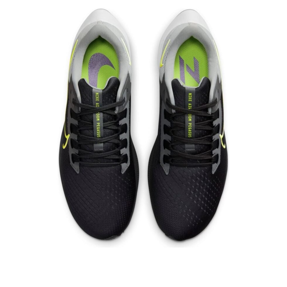 Nike Air Zoom Pegasus 38 'Dark Smoke Grey Volt' CW7356-005 - Image 4