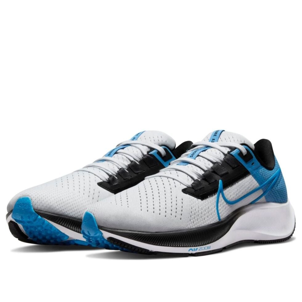 Nike Air Zoom Pegasus 38 'Pure Platinum Photo Blue' CW7356-009 - Image 3