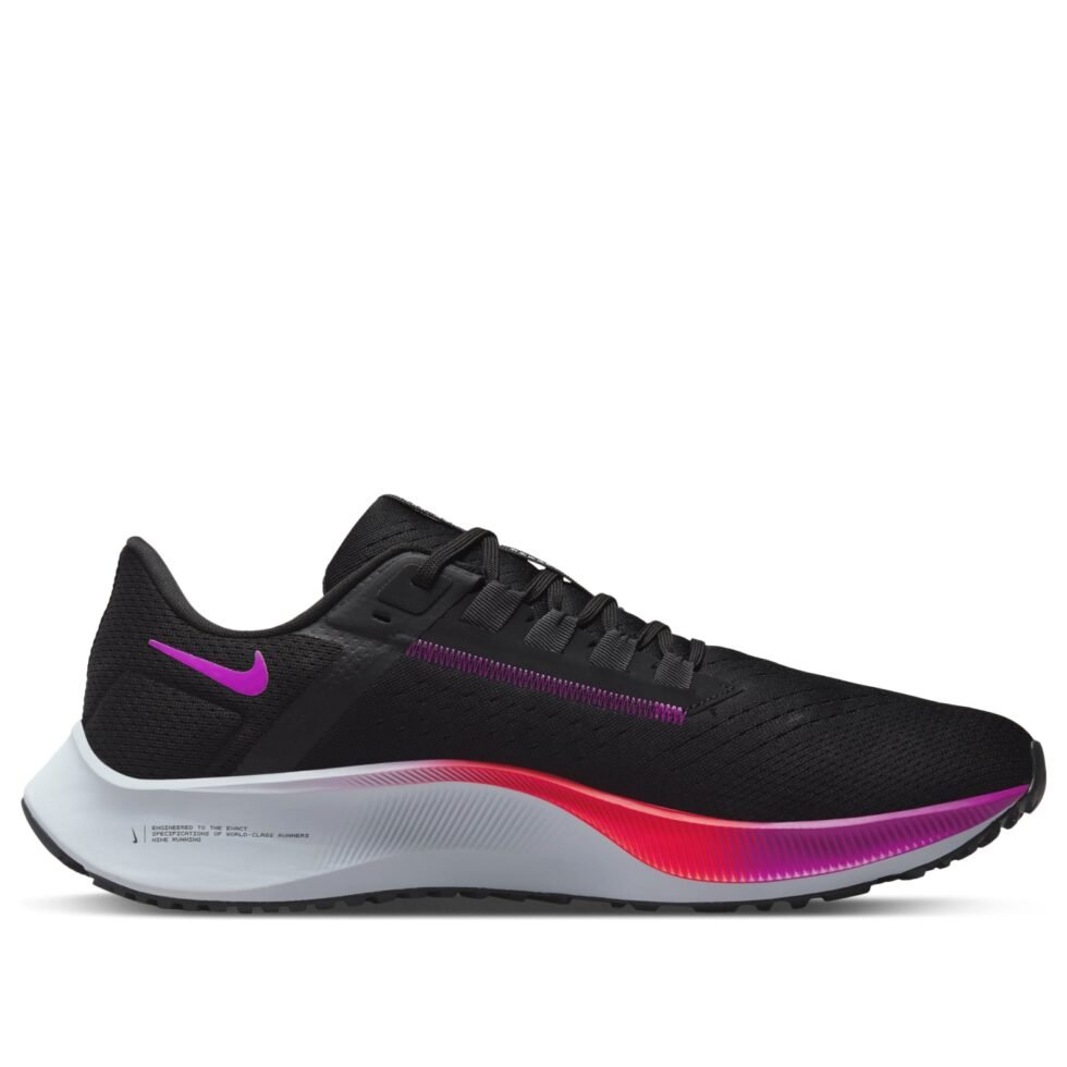 Nike Air Zoom Pegasus 38 'Black Hyper Violet' CW7356-011 - Image 6