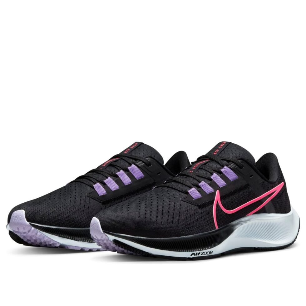 (WMNS) Nike Air Zoom Pegasus 38 'Black Hyper Pink' CW7358-003 - Image 3
