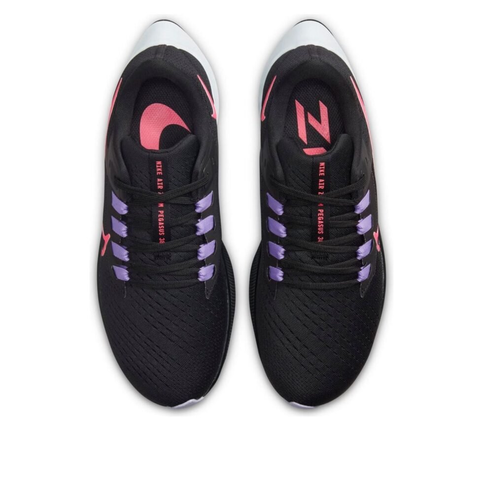 (WMNS) Nike Air Zoom Pegasus 38 'Black Hyper Pink' CW7358-003 - Image 4