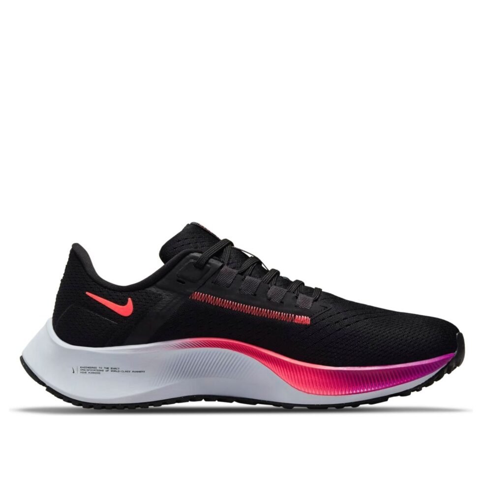 (WMNS) Nike Air Zoom Pegasus 38 'Black Hyper Violet' CW7358-011 - Image 2