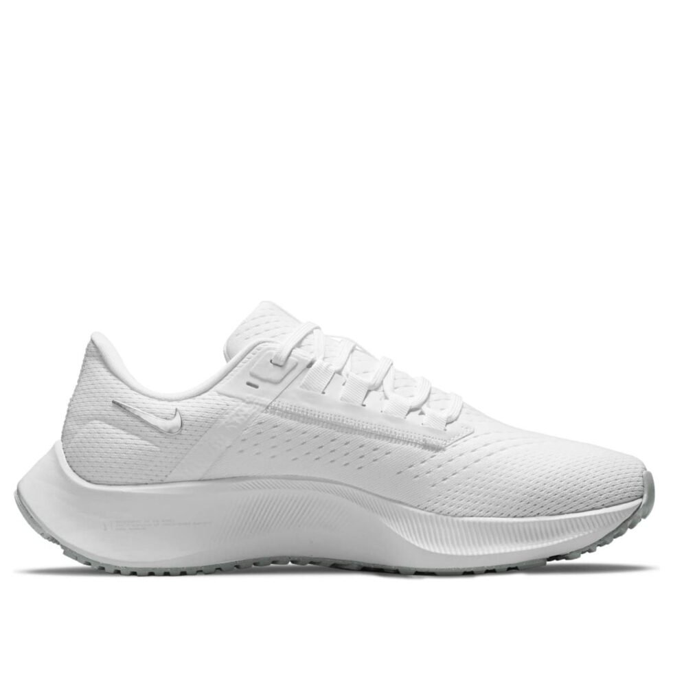 (WMNS) Nike Air Zoom Pegasus 38 'White Metallic Silver' CW7358-100 - Image 2