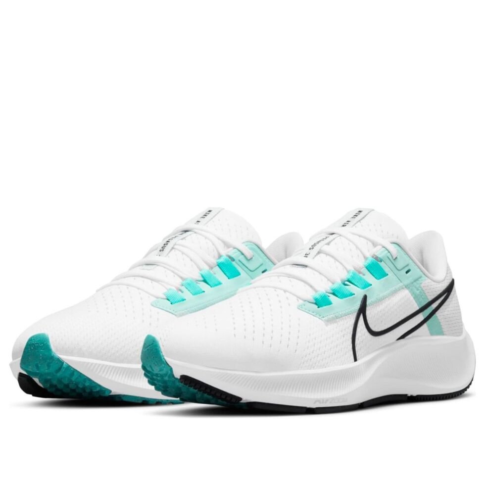 (WMNS) Nike Air Zoom Pegasus 38 'White Aurora Green' CW7358-102 - Image 3