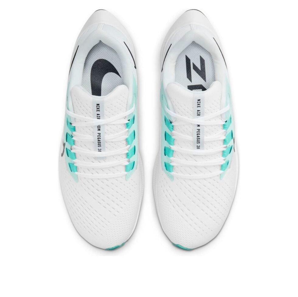 (WMNS) Nike Air Zoom Pegasus 38 'White Aurora Green' CW7358-102 - Image 4