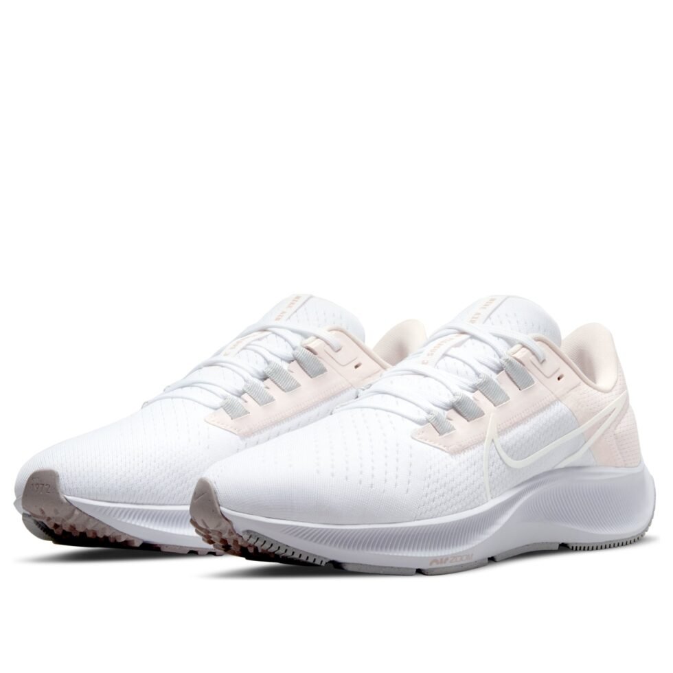 (WMNS) Nike Air Zoom Pegasus 38 'White Light Soft Pink Oxford' CW7358-104 - Image 4