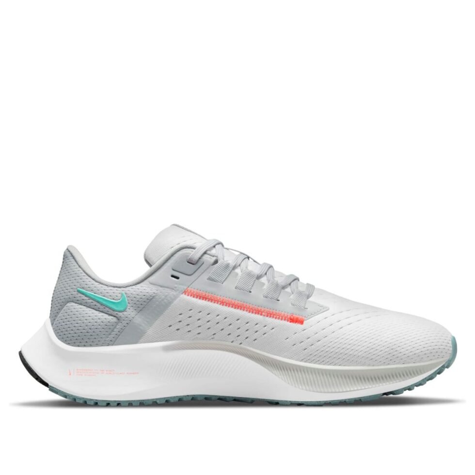 (WMNS) Nike Air Zoom Pegasus 38 'White Dynamic Turquoise' CW7358-105 - Image 2