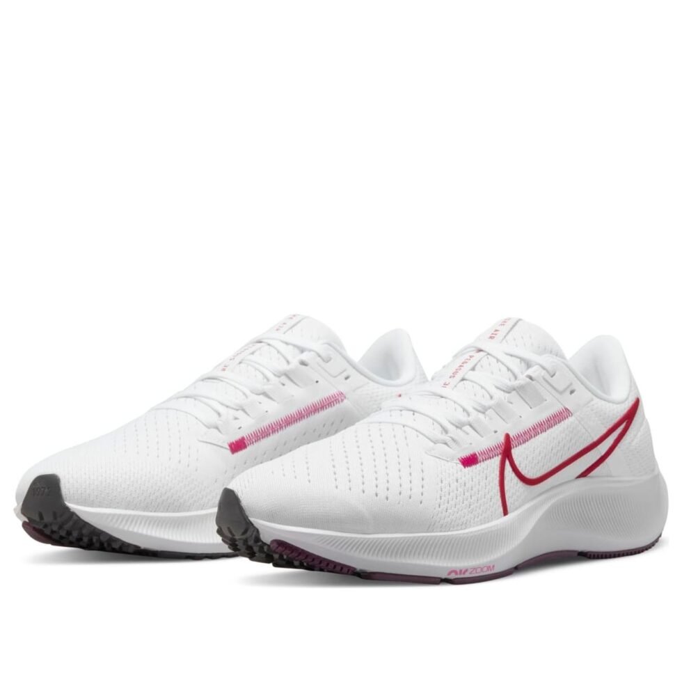 (WMNS) Nike Air Zoom Pegasus 38 'White Mystic Hibiscus' CW7358-106 - Image 3