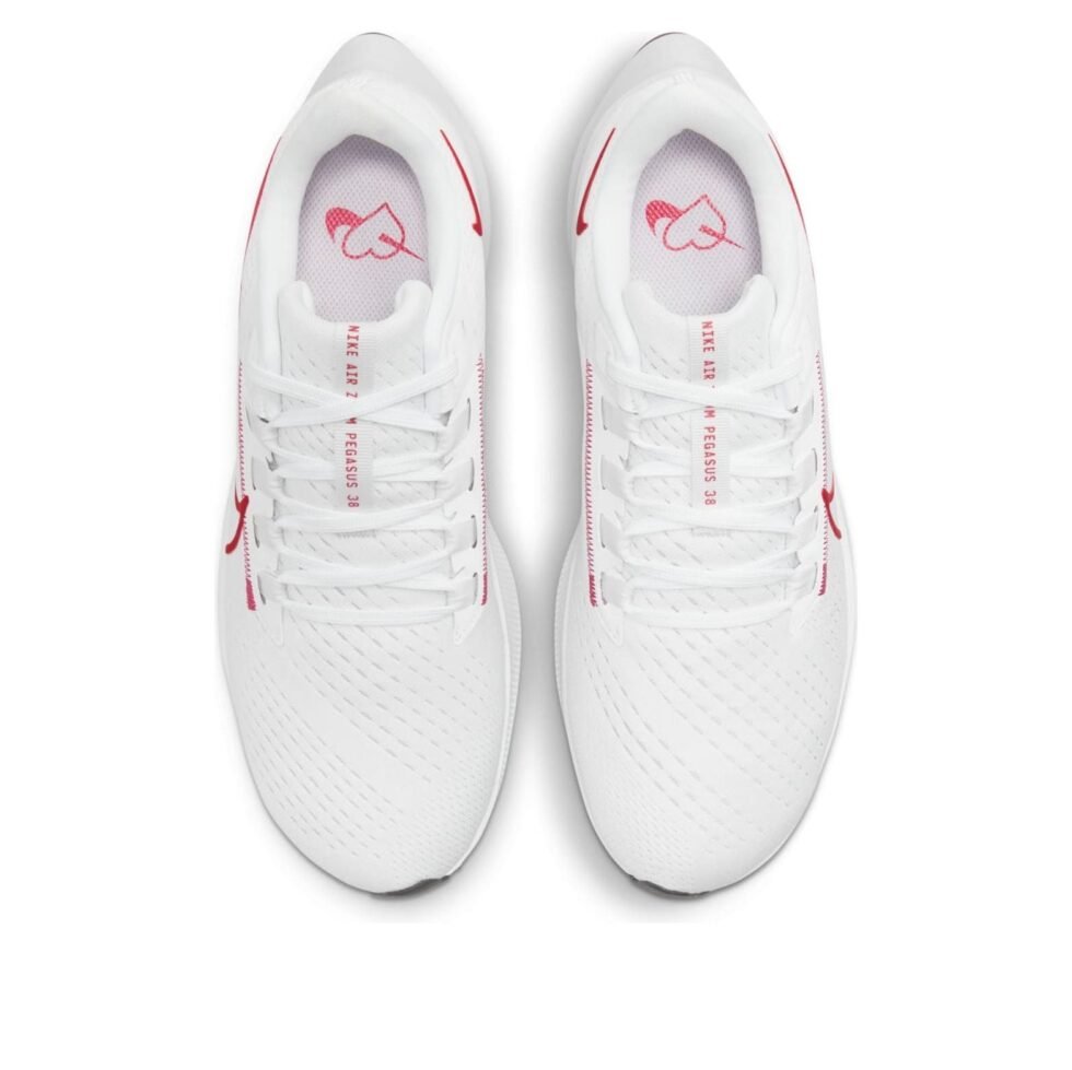 (WMNS) Nike Air Zoom Pegasus 38 'White Mystic Hibiscus' CW7358-106 - Image 4