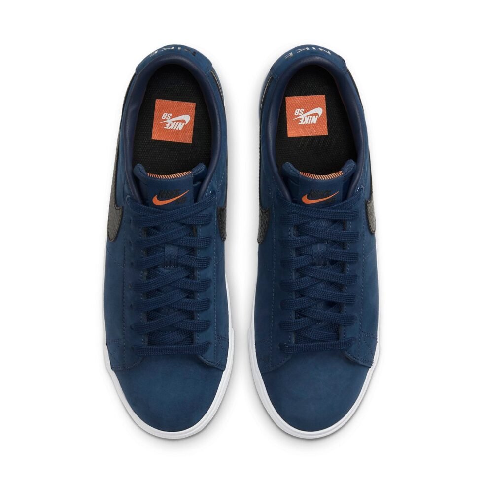 Nike Zoom Blazer Low Pro GT ISO SB 'Orange Label - Midnight Navy' CW7462-400 - Image 4