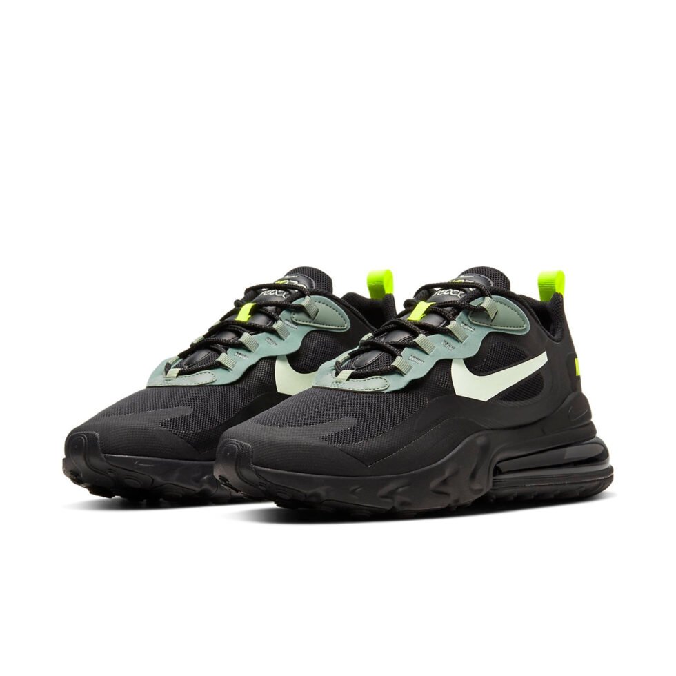 Nike Air Max 270 React 'Black Volt' CW7474-001 - Image 3