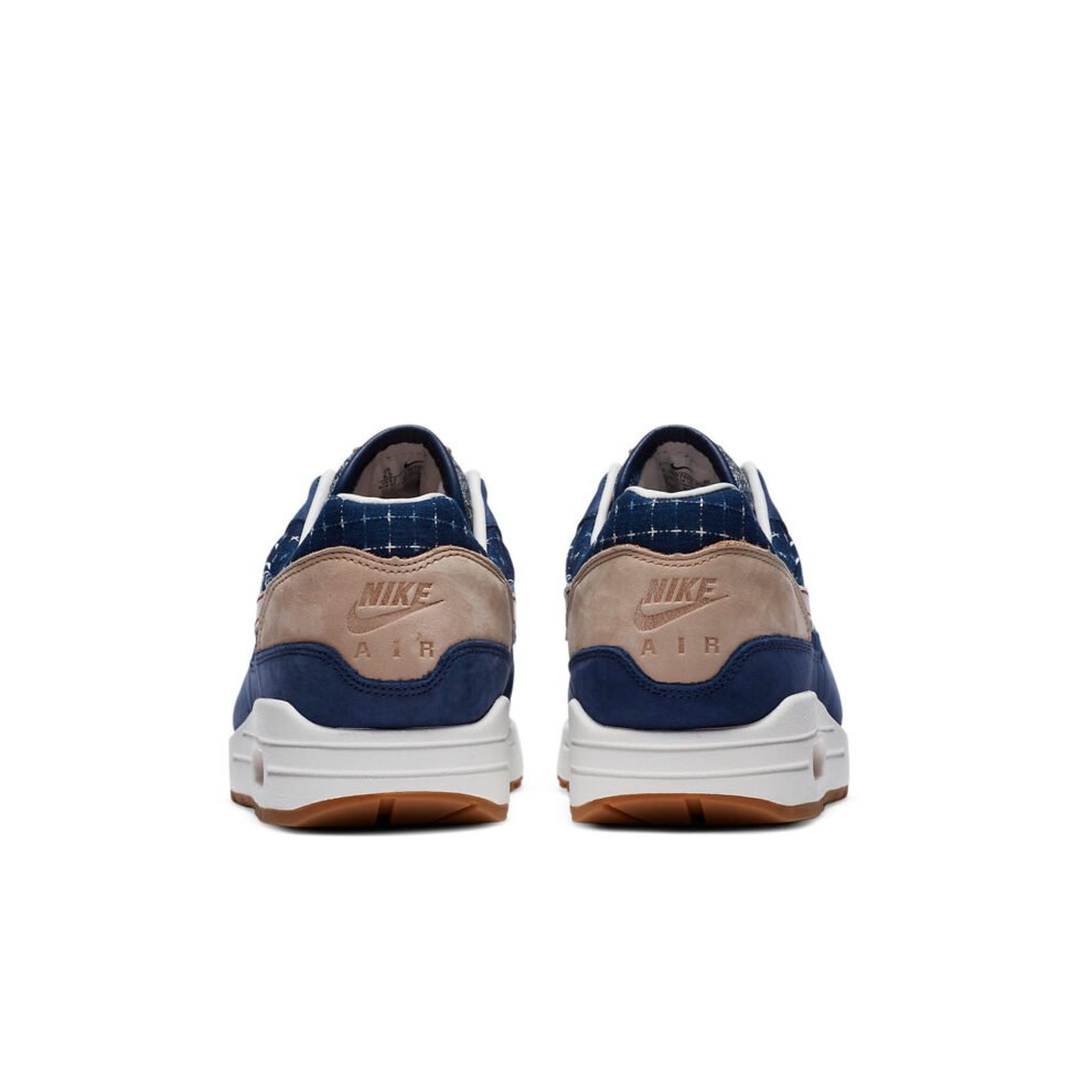 Nike x Denham Air Max 1 'Blue Void' CW7603-400 - Image 5