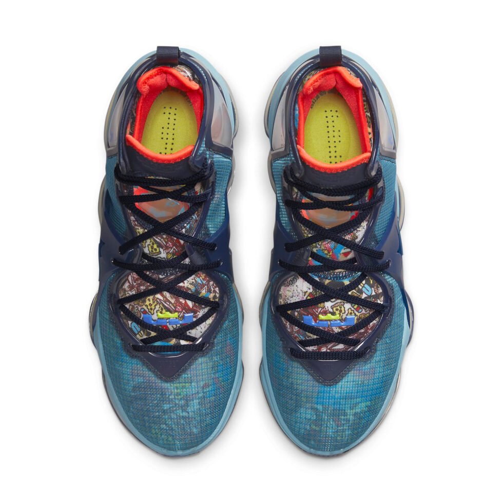 Nike LeBron 19 'Fast Food - Dutch Blue' CZ0203-400 - Image 4