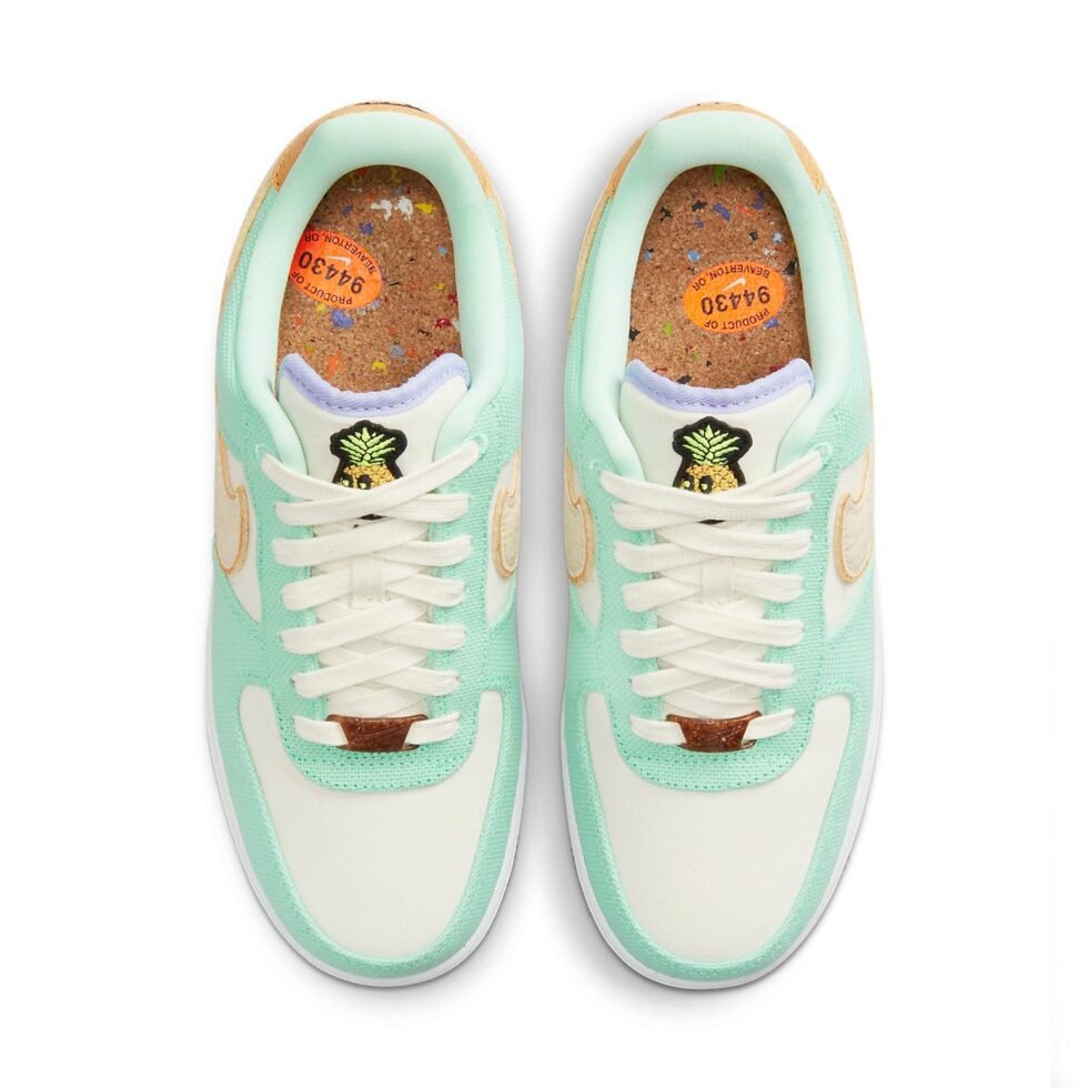 (WMNS) Nike Air Force 1 '07 LX 'Happy Pineapple' CZ0268-300 - Image 4