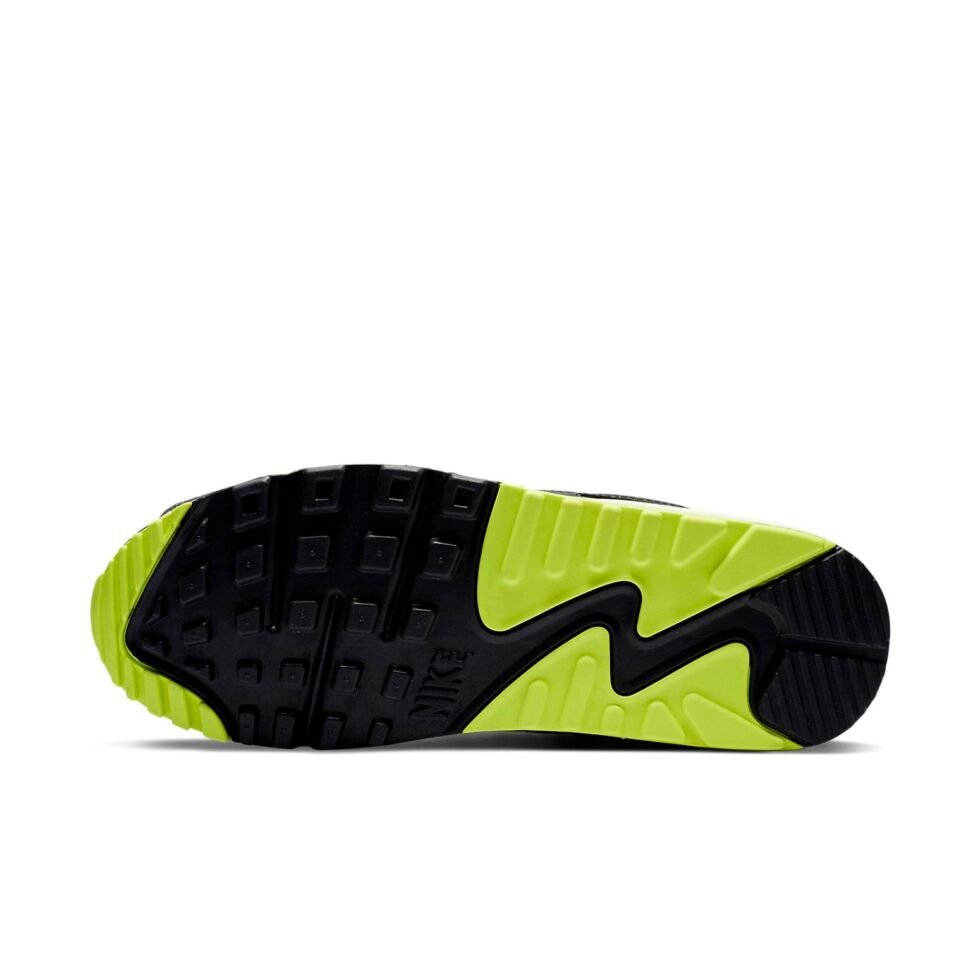 (WMNS) Nike Air Max 90 'Dark Smoke Grey Volt' CZ0378-001 - Image 6