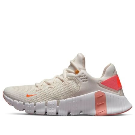 (WMNS) Nike Free Metcon 4 'Sail Total Orange' CZ0596-104