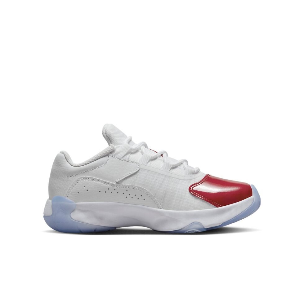 (GS) Air Jordan 11 CMFT Low 'White Gym Red' CZ0907-116 - Image 2