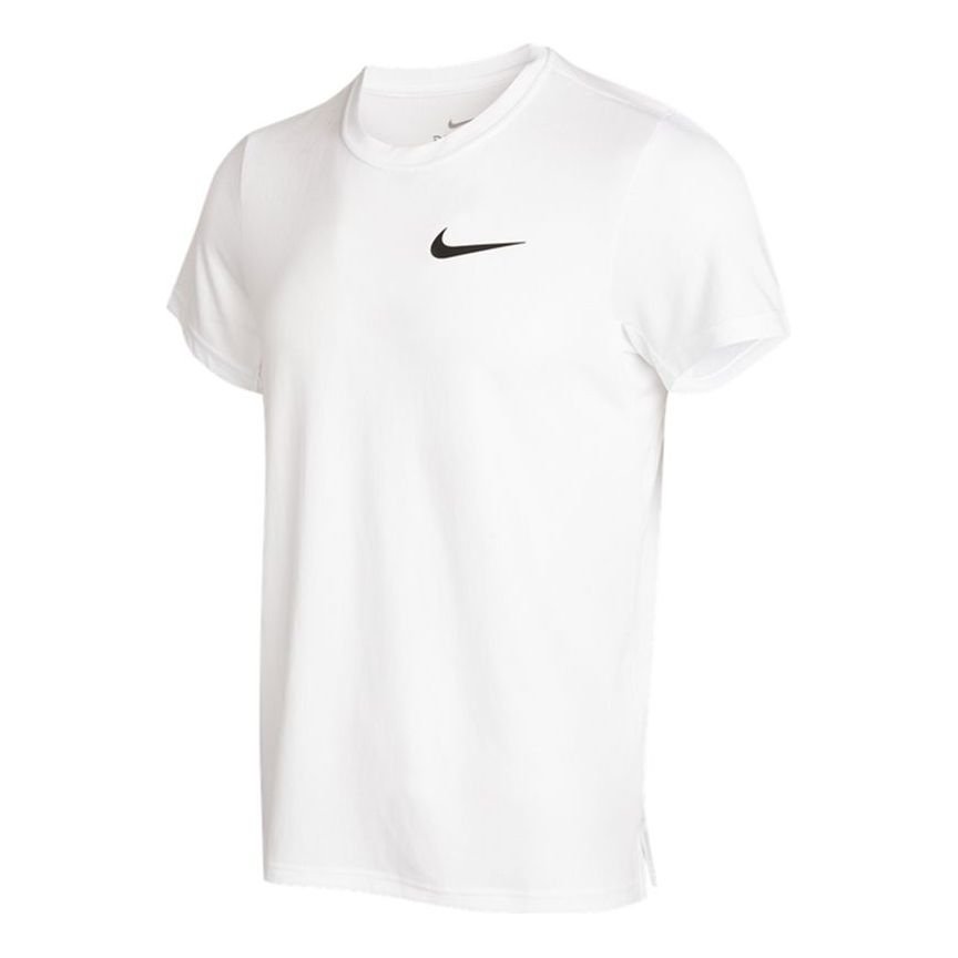 Nike Df Superset Top Ss Athleisure Casual Sports Running Round Neck Short Sleeve White CZ1220-100