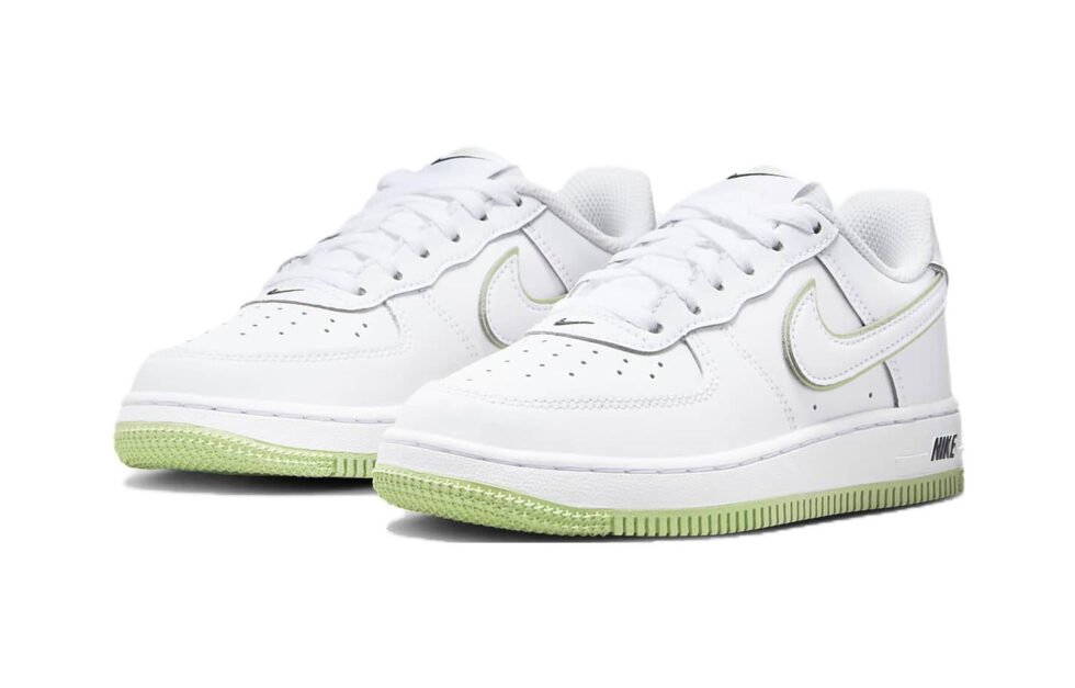 (PS) Nike Force 1 Low 'Honeydew' CZ1685-108 - Image 3