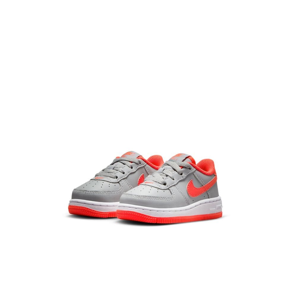 (TD) Nike Air Force 1 'Light Smoke Bright Crimson' CZ1691-005 - Image 3