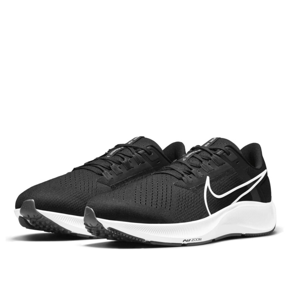 Nike Air Zoom Pegasus 38 Extra Wide 'Black White' CZ1815-002 - Image 3