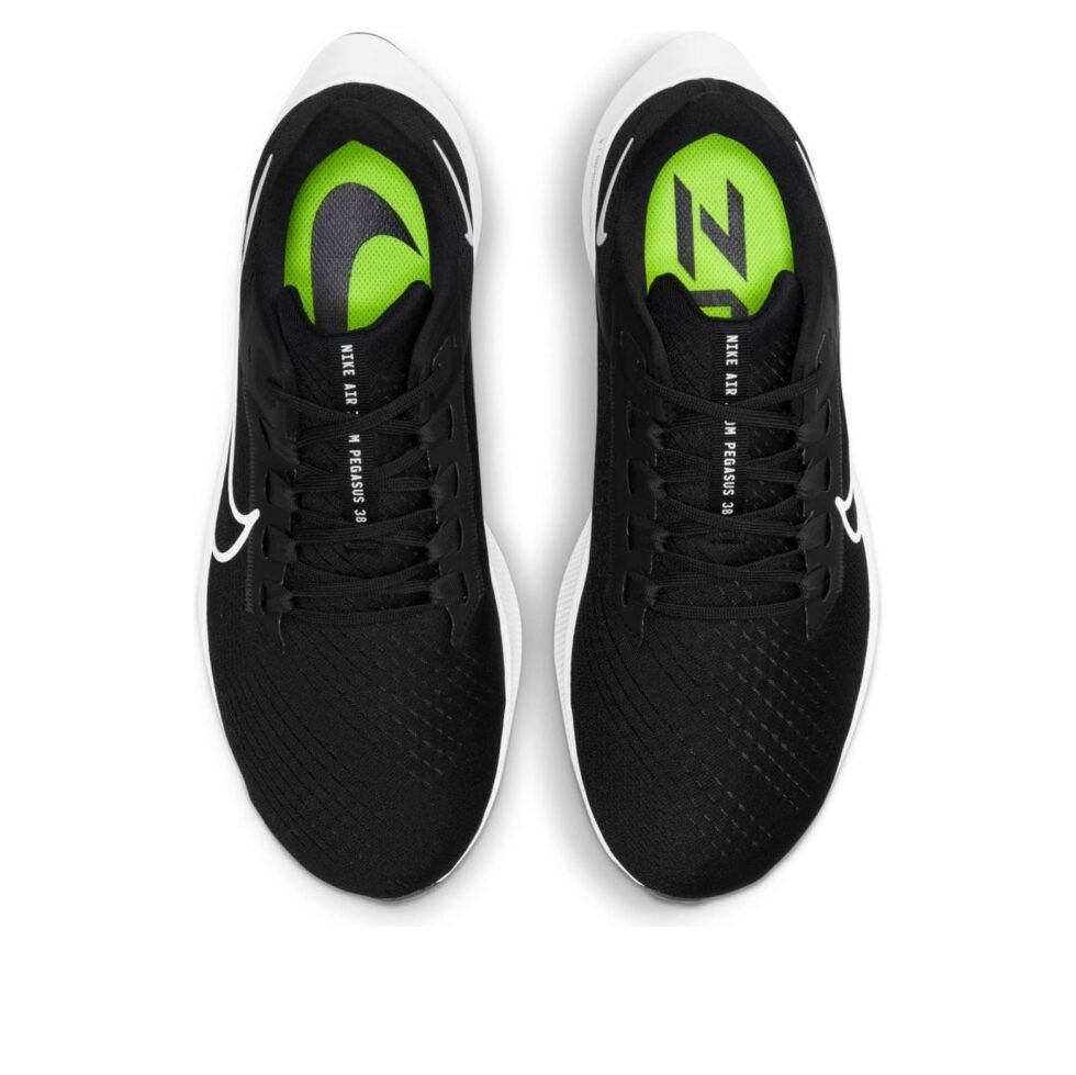 Nike Air Zoom Pegasus 38 Extra Wide 'Black White' CZ1815-002 - Image 4