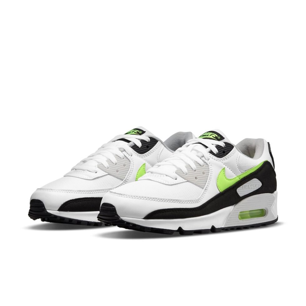 Nike Air Max 90 'White Hot Lime' CZ1846-100 - Image 3
