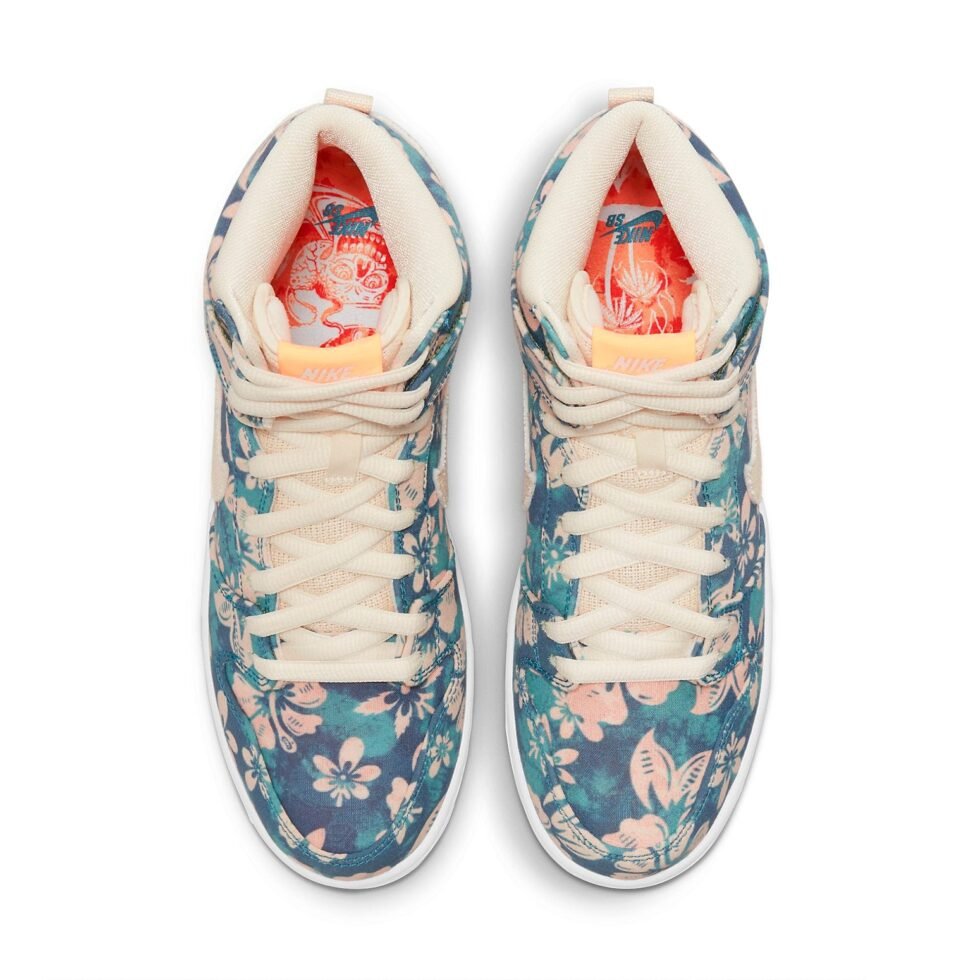 Nike SB Dunk High 'Maui Wowie' CZ2232-300 - Image 4