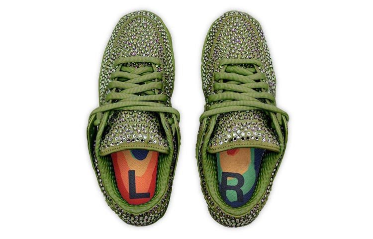 Nike x Cactus Plant Flea Market x Swarovski Dunk Low 'Spiral Sage' CZ2670-300 - Image 3